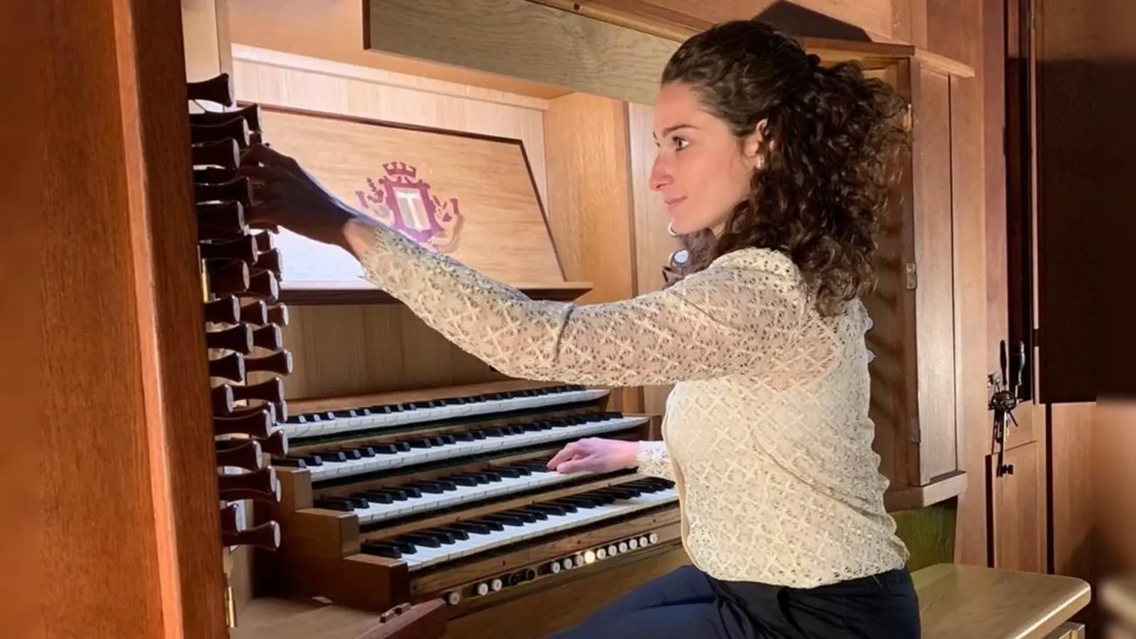 Die Sizilianerin Sara Musumeci konzertiert in der Kirche St. Markus. Es kommen Werke von Bach, Marco Enrico Bossi und Pietro Yon zu Gehör.  (Foto: privat)