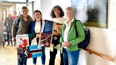 Ein Team des Hospizkreises Ottobrunn hat das Seniorenheim in Sauerlach besucht. (Foto: Hospizkreis Ottobrunn)