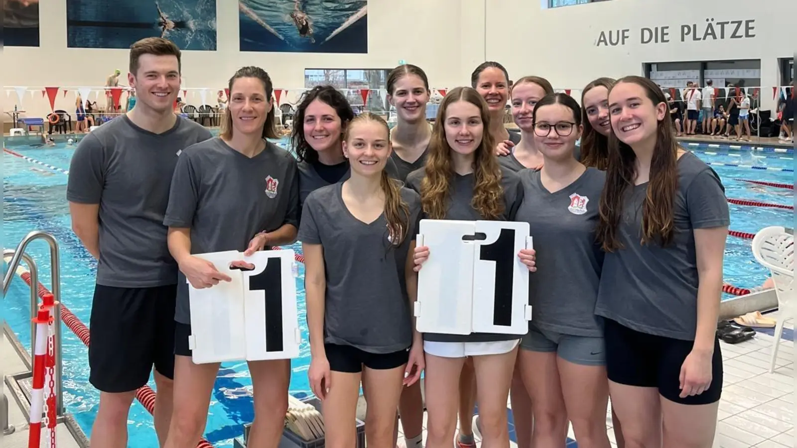 Behauptete sich souverän beim Deutschen Mannschaftswettbewerb Schwimmen: die Damenmannschaft der SSG Neptun. (Foto: SSG Neptun)