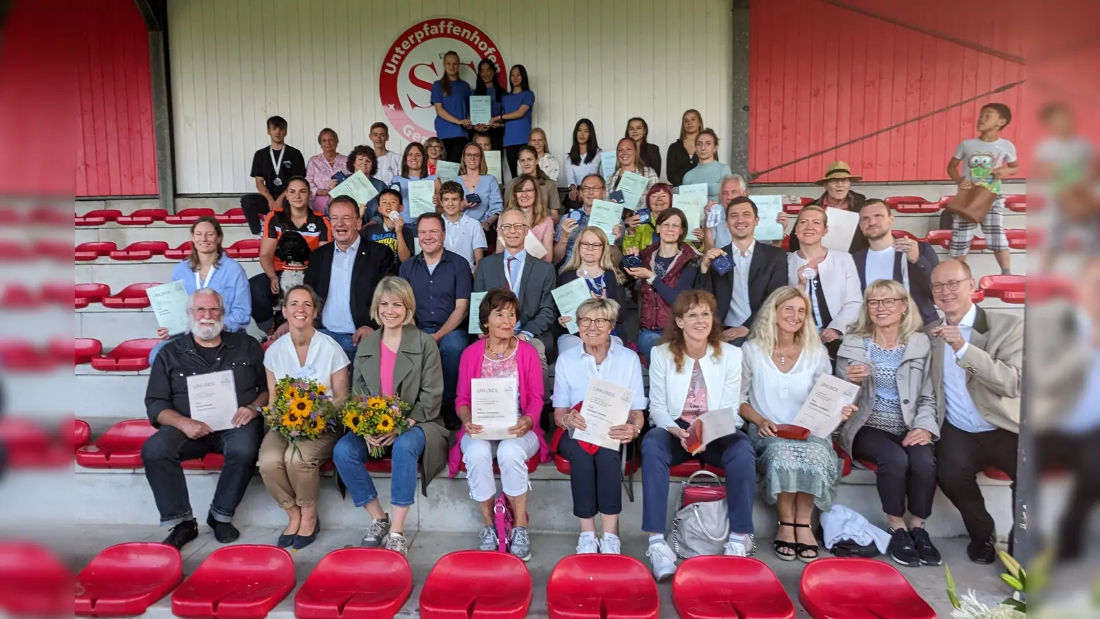 Das sind die Super-Sportler der Stadt Germering. (Foto: Stadt Germering)