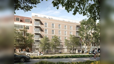 So soll der Neubau zwischen Mars- und Klarastraße mal ausschauen. (Foto: as Planungsgesellschaft mbH )