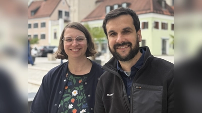Verena Beibl und Kilian Linz. (Foto: Grüne)