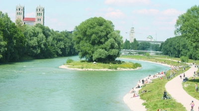 Damit die Isar-Ufer ein sicherer Freizeitort bleiben, sind offene Feuer dort verboten.  (Foto: job)