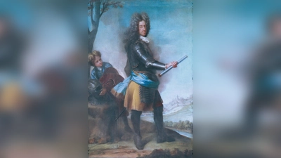 Ein Gemälde zeigt Kurfürst Max Emanuel als Feldherren. (Foto: Bayerische Schlösserverwaltung, Rainer Herrmann / Maria Scherf)