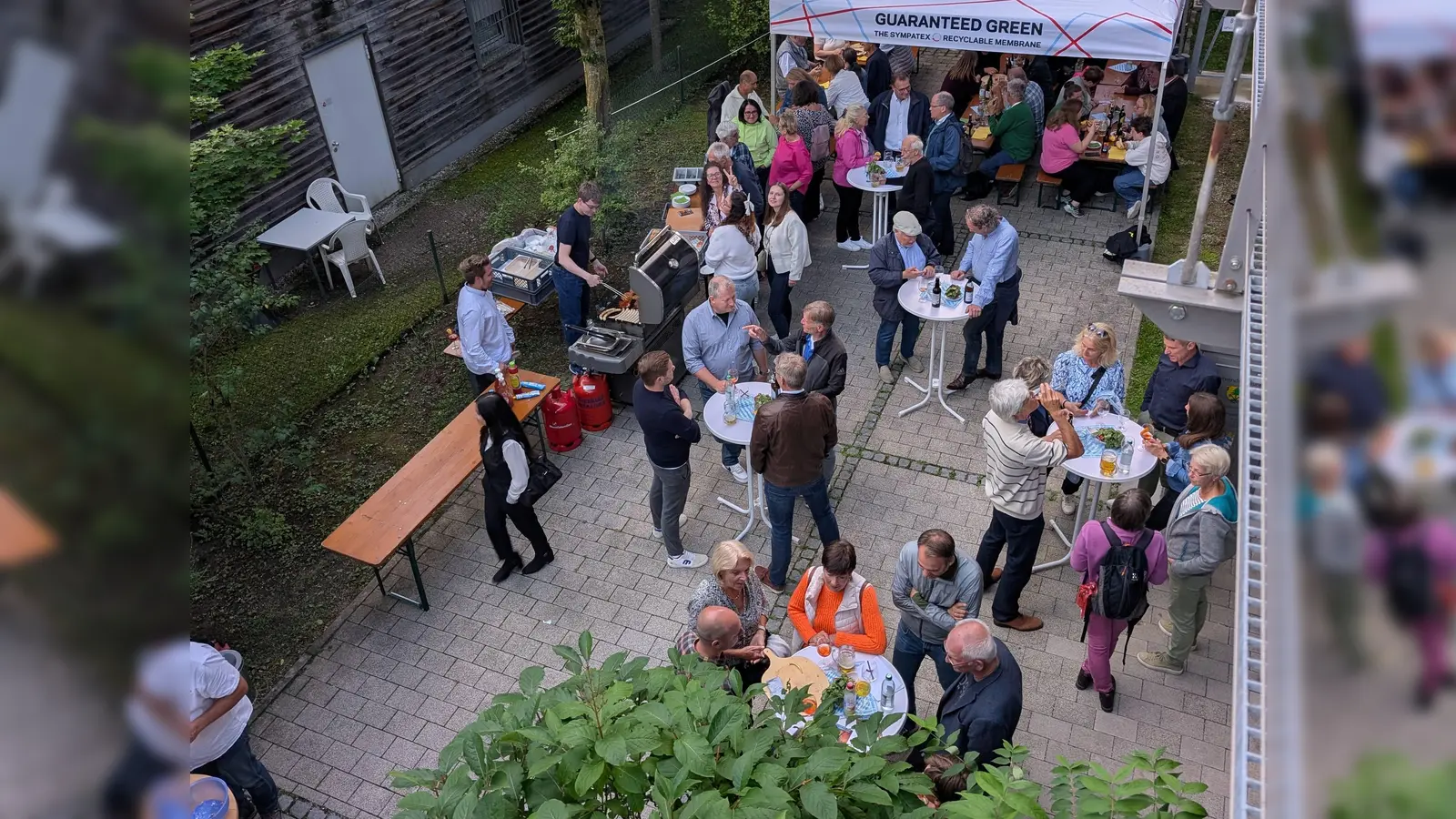 Sommergrillfest - in entspannter Atmosphäre essen, trinken und netzwerken. (Foto: Gemeinde)