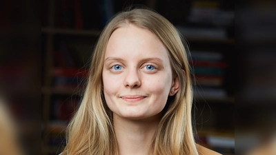 Die Referentin ist Mariia Kovalchuk, wissenschaftliche Mitarbeiterin im Fachbereich Geschichte Osteuropas und Südosteuropas. (Foto: Valentyn Kuzan)