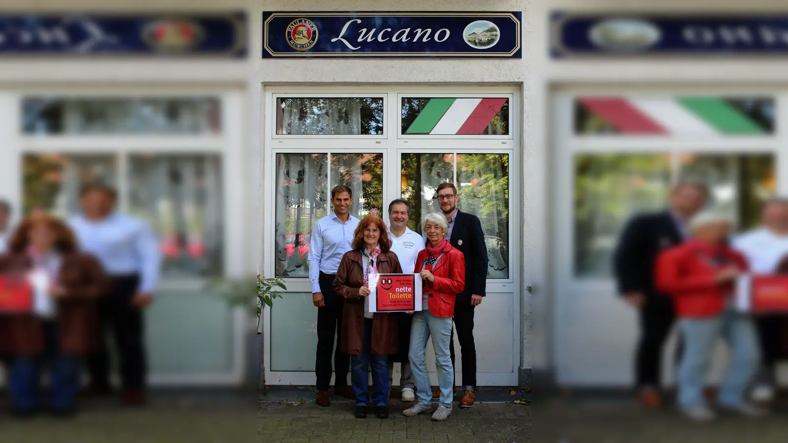 In der Gemeinde Kirchheim öffnen Geschäftsleute ihre WCs kostenlos für Bürger. Die Initiative kam von zwei Kirchheimer Bürgerinnen. (Foto: Gemeinde Kirchheim)