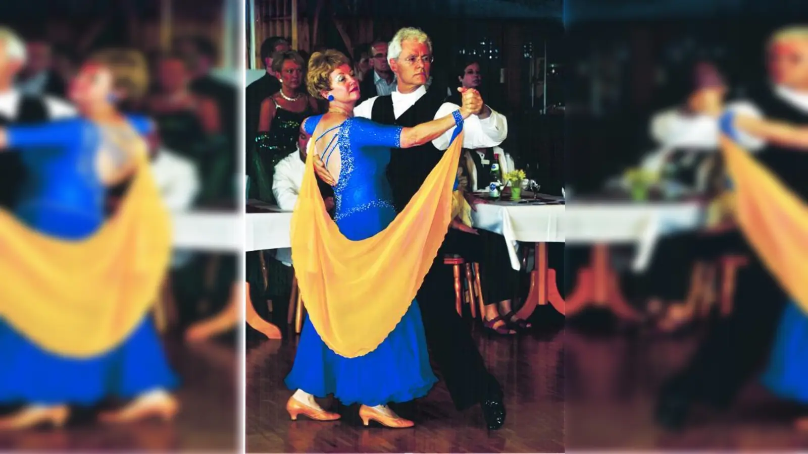 Gerda und Eli Kohen aus Gauting beim Tango. Das Paar tanzt nun in der Seniorenklasse III B. (Foto: pi)