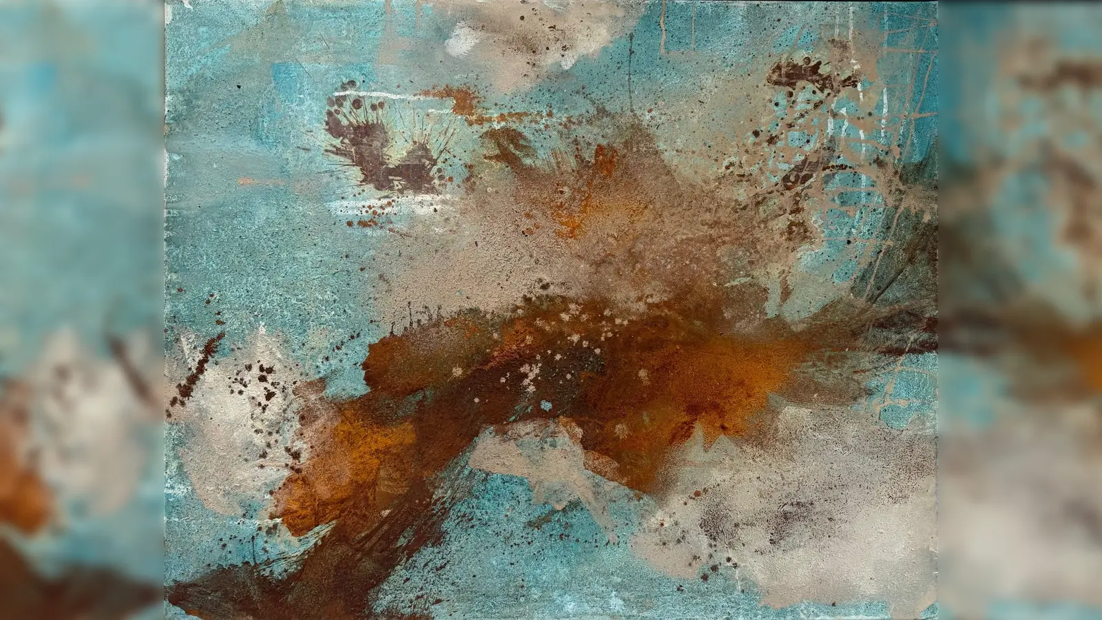 Interessante Farbkompositionen gibt es bei den Bildern von Carolin Otterbach zu bewundern.  (Foto: Carolin Otterbach )