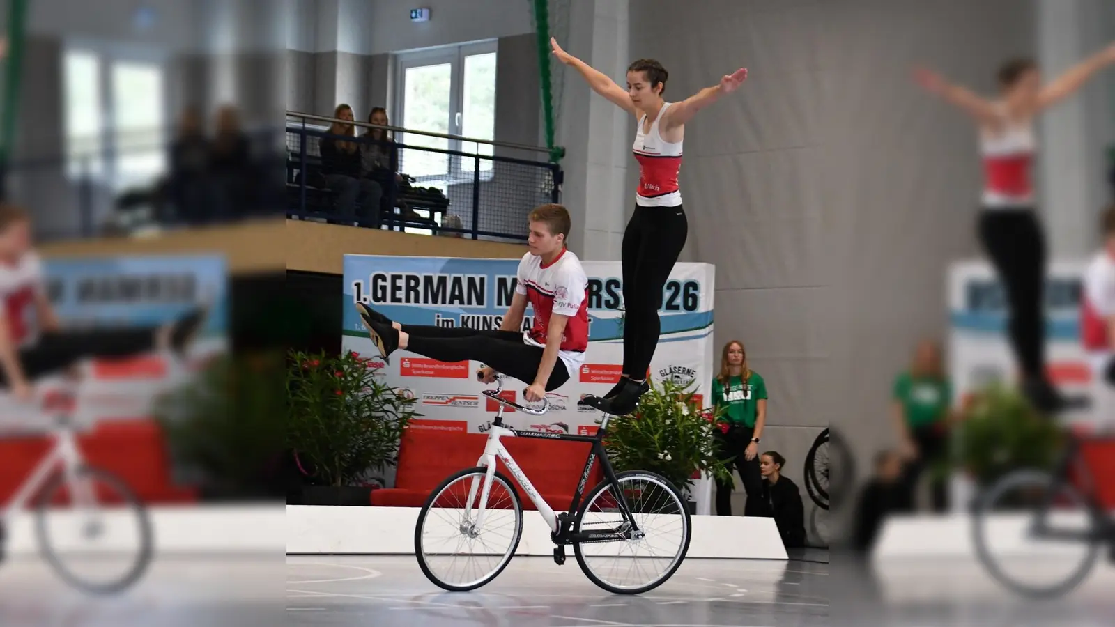 Benedikt Demmeler und Helena Lamprecht verdienten sich Platz 11. (Foto: RSV Pullach)