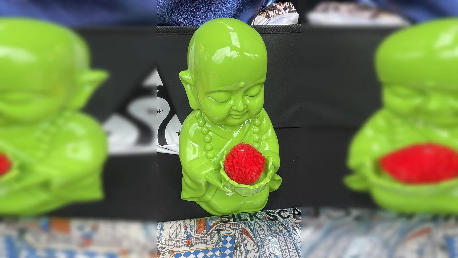 Dekoratives und Nützliches findet man auf dem Flohmarkt in Brunnthal. (Foto: hw)