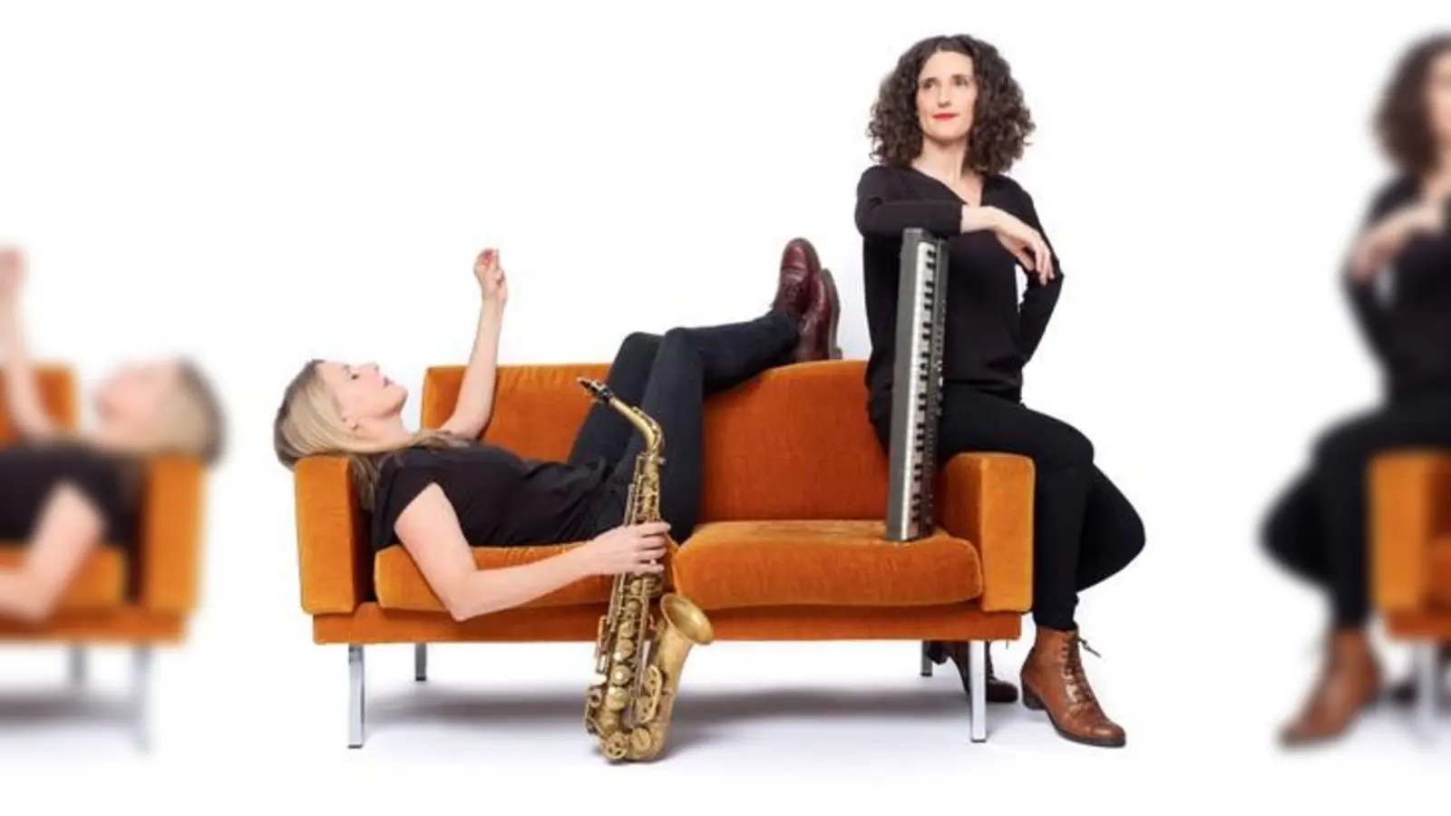 Gemeinsam werden die die Besucher begeistern: Carolyn Breuer und Andrea Hermenau.<br>  (Foto: hw)