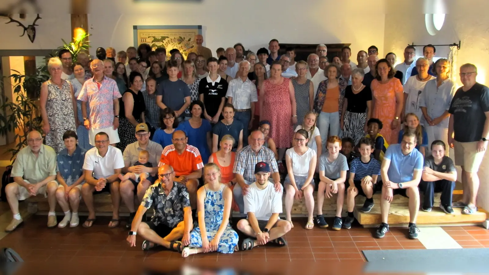 Die Teilnehmerinnen und Teilnehmer genossen das gemeinsame Wochenende im Voralpenland. (Foto: FeG)