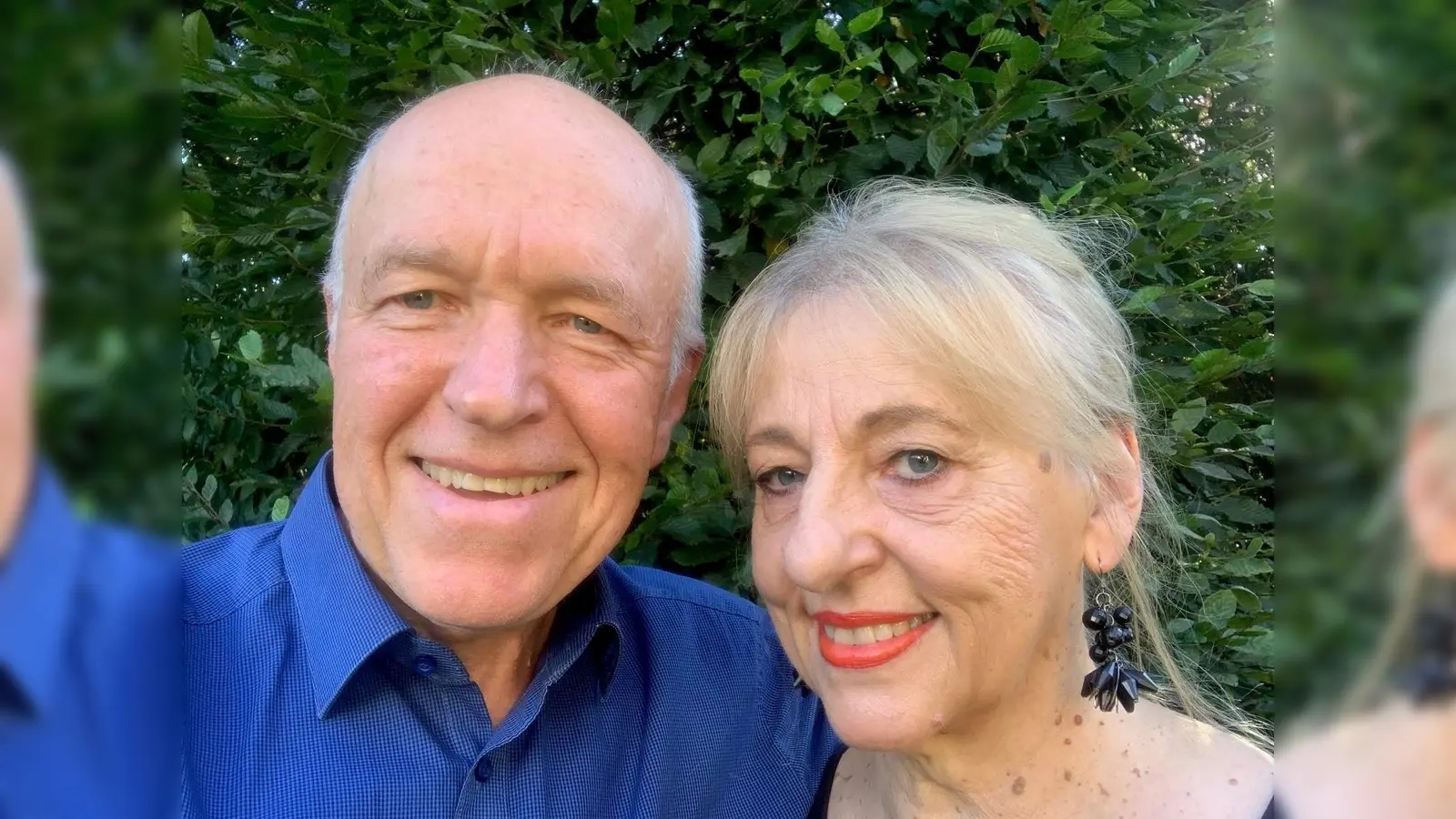 Botschafter der Nachbarschaftshilfe Taufkirchen Unterhaching: Heinz-Josef (Dscharli) Braun und Johanna Bittenbinder.  (Foto: Heinz-Josef Braun  )
