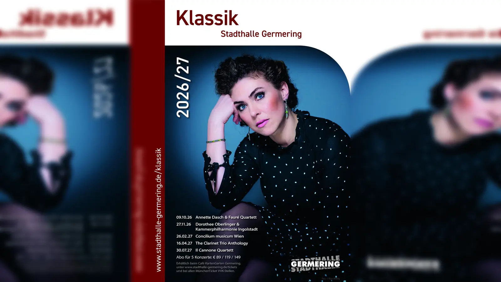 Die Klassik-Reihe in der Stadthalle Germering startet am 9. Oktober. (Foto: Stadthalle Germering)