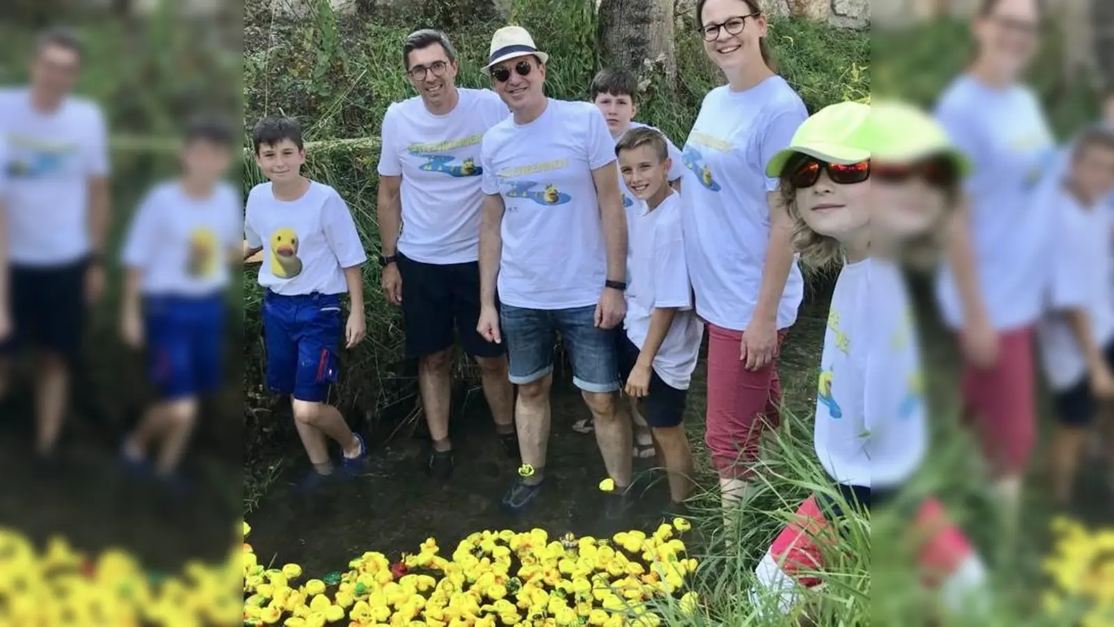 Vor dem Start war die Spannung unter den Anwesenden am größten: Peißenbergs Bürgermeister Frank Zellner, Bundestagsabgeordneter Alexander Dobrindt (Mitte) und Bezirksrätin Alexandra Bertl feuerten die Rennenten an.<br><br> (Foto: CSU Peißenberg)