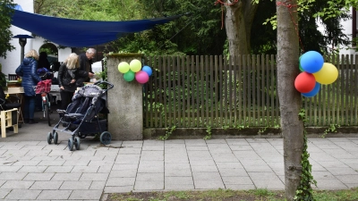 Wie gewohnt werden die teilnehmenden Adressen mit bunten Luftballons versehen. (Archivbild: dm)