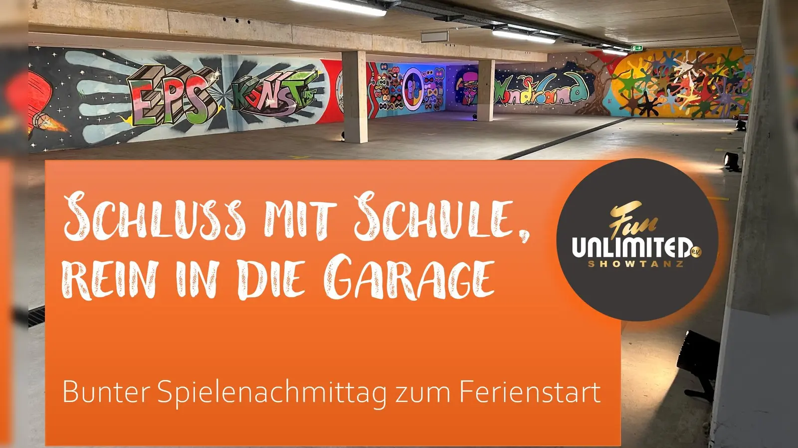 Der Start in die Sommerferien wird in der Tiefgarage der Stadthalle Germering gefeiert. (Foto: Thomas Lorenz)