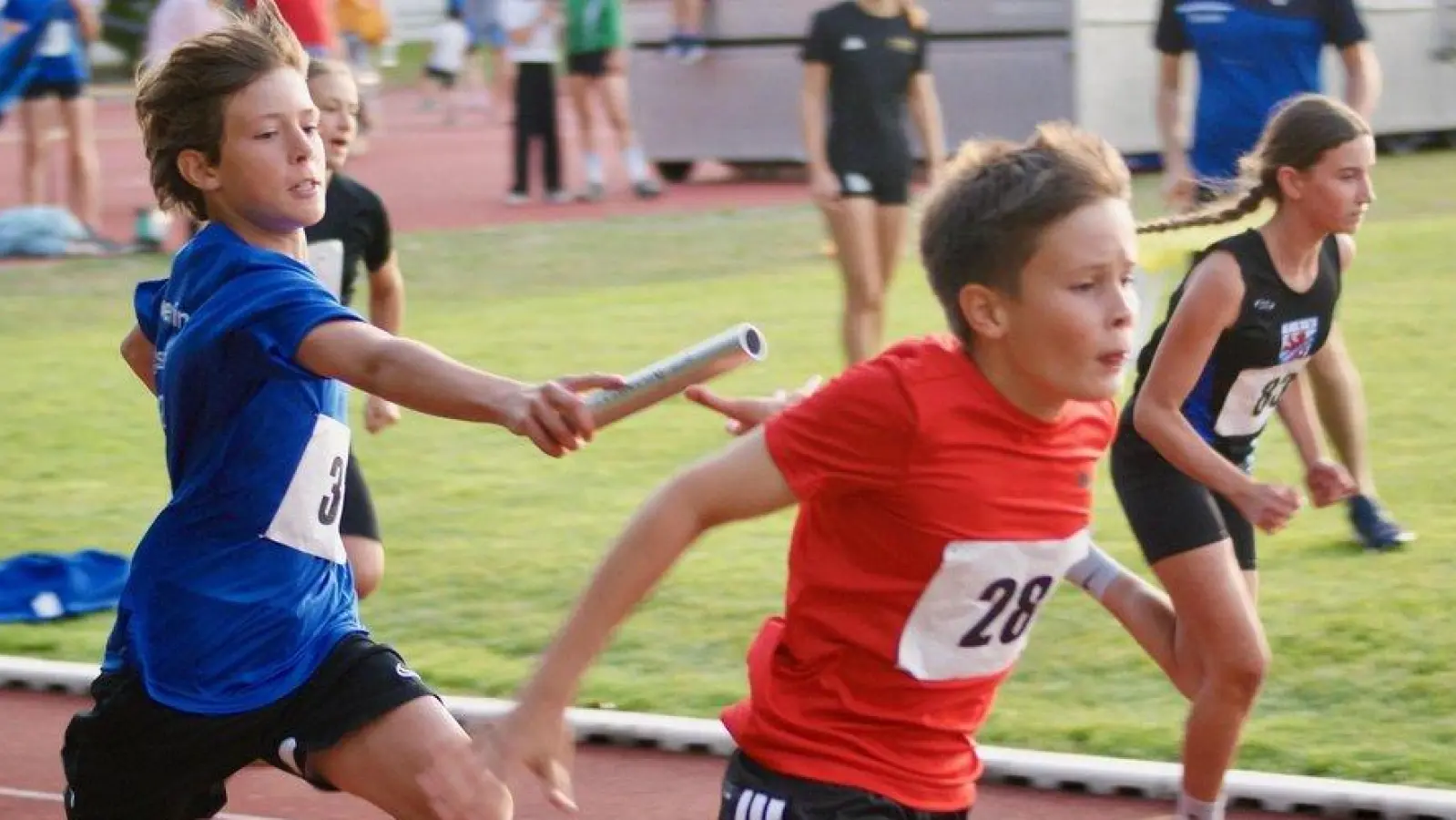 Bei den Staffeln zeigten die Kinder und Jugendlichen, dass sich das intensive Training der vergangenen Monate ausgezahlt hat. (Foto: TSV Trudering e.V.)