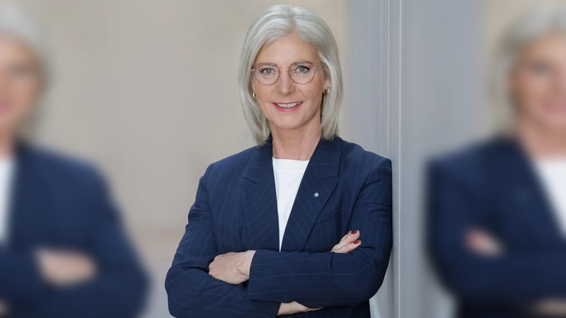 MdL Ulrike Scharf, Staatsministerin für Familie, Arbeit &amp; Soziales. (Foto: M. Noetel)