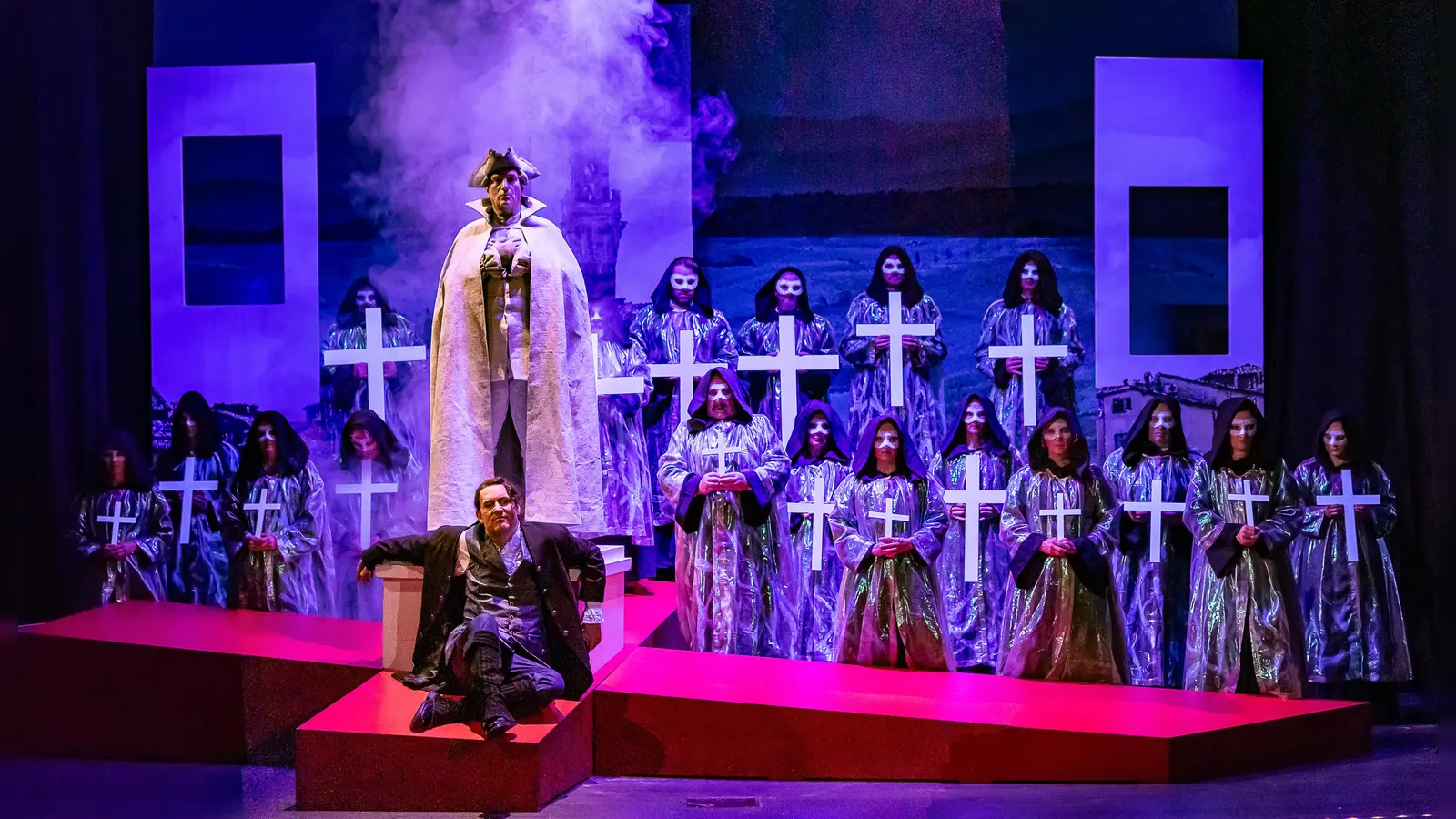 Der Wüstling ist reif für die Hölle: Szene aus Don Giovanni. (Foto: FLTB/ Robert James Perkins)