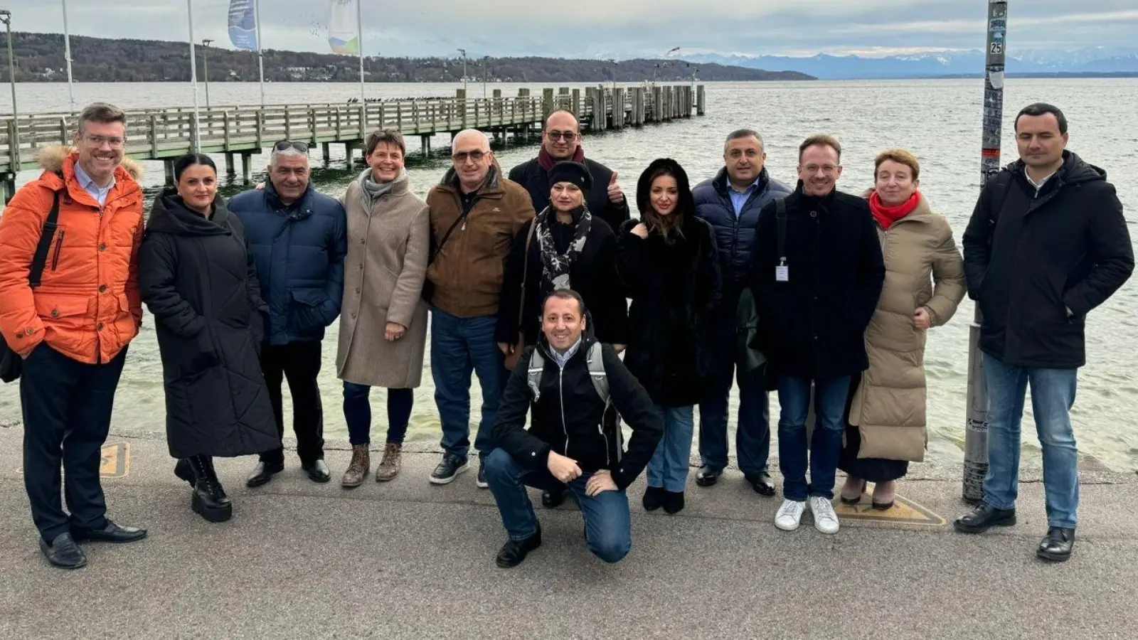 Eine armenische Delegation war zu Gast in Starnberg und informierte sich unter anderem über erneuerbare Energien. (Foto: GIZ)