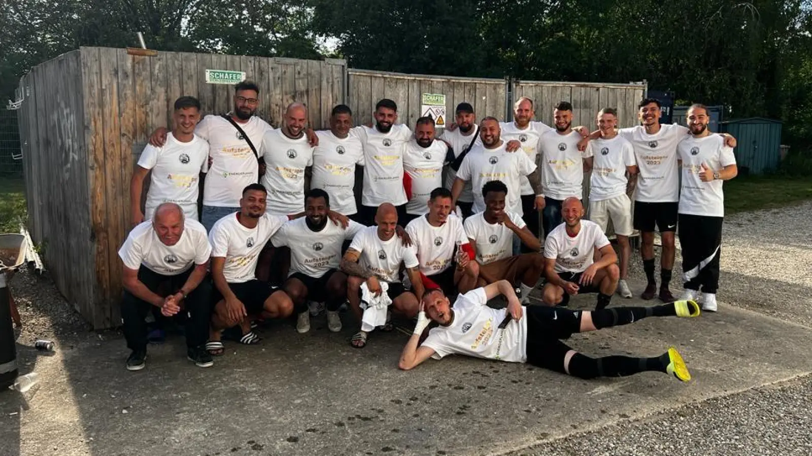 Künftig stolzer Kreisligist sind die Herren des TSV 54-DJK München. (Foto: Verein)