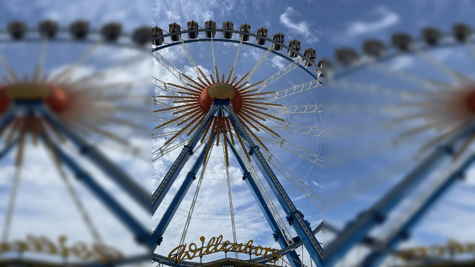 Zu den Attraktionen auf dem Frühlingsfest gehört auf jeden Fall das Riesenrad! (Foto: hw)