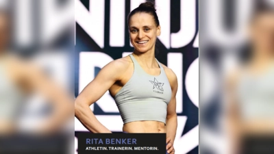 Rita Benker, bekannt von Ninja Warrior, entwickelte in Kooperation das Konzept: „Move like a Ninja”. (Foto: Abbas)