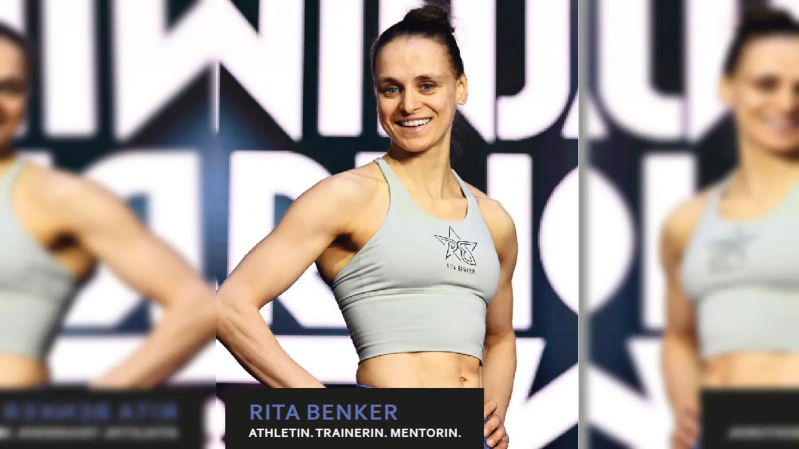 Rita Benker, bekannt von Ninja Warrior, entwickelte in Kooperation das Konzept: „Move like a Ninja”. (Foto: Abbas)