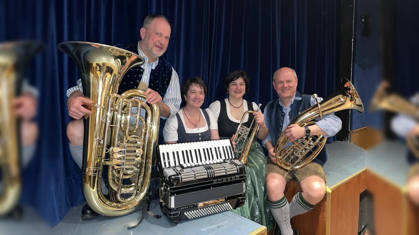 Die Riedhof Musi ist beim Hoagarn mit von der Partie. (Foto: Riedhof Musi)