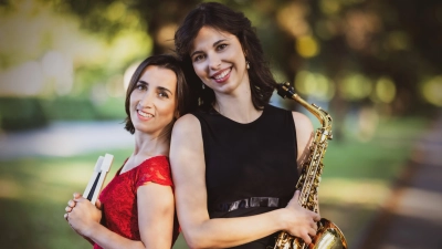 Das Duo Millefleurs nimmt das Publikum mit auf eine Reise in den Süden. (Foto: Marc Senna)