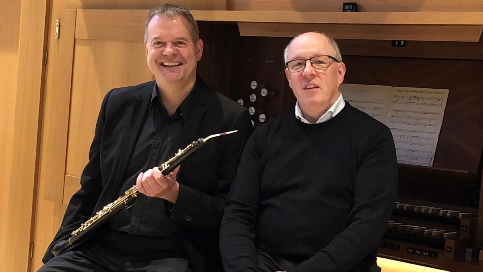 Dirk-Michael Kirsch und Klaus Geitner (rechts). (Foto: Martin Funk)