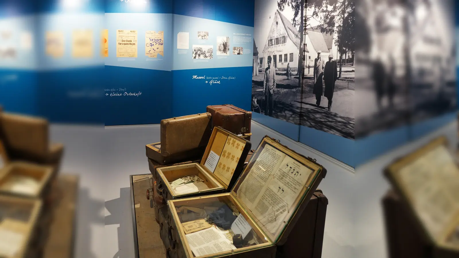 Das Museum Badehaus Waldram-Föhrenwald erinnert an das Lager Föhrenwald im heutigen Ortsteil Waldram.  (Foto: hw)