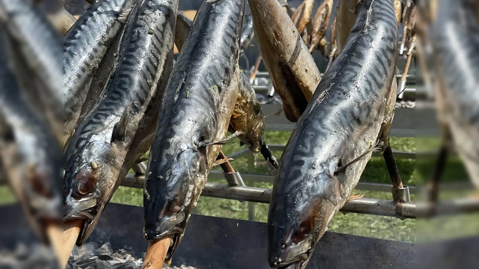 Köstliche Steckerlfisch dürfen beim Pfarrfest natürlich nicht fehlen. (Foto: hw)