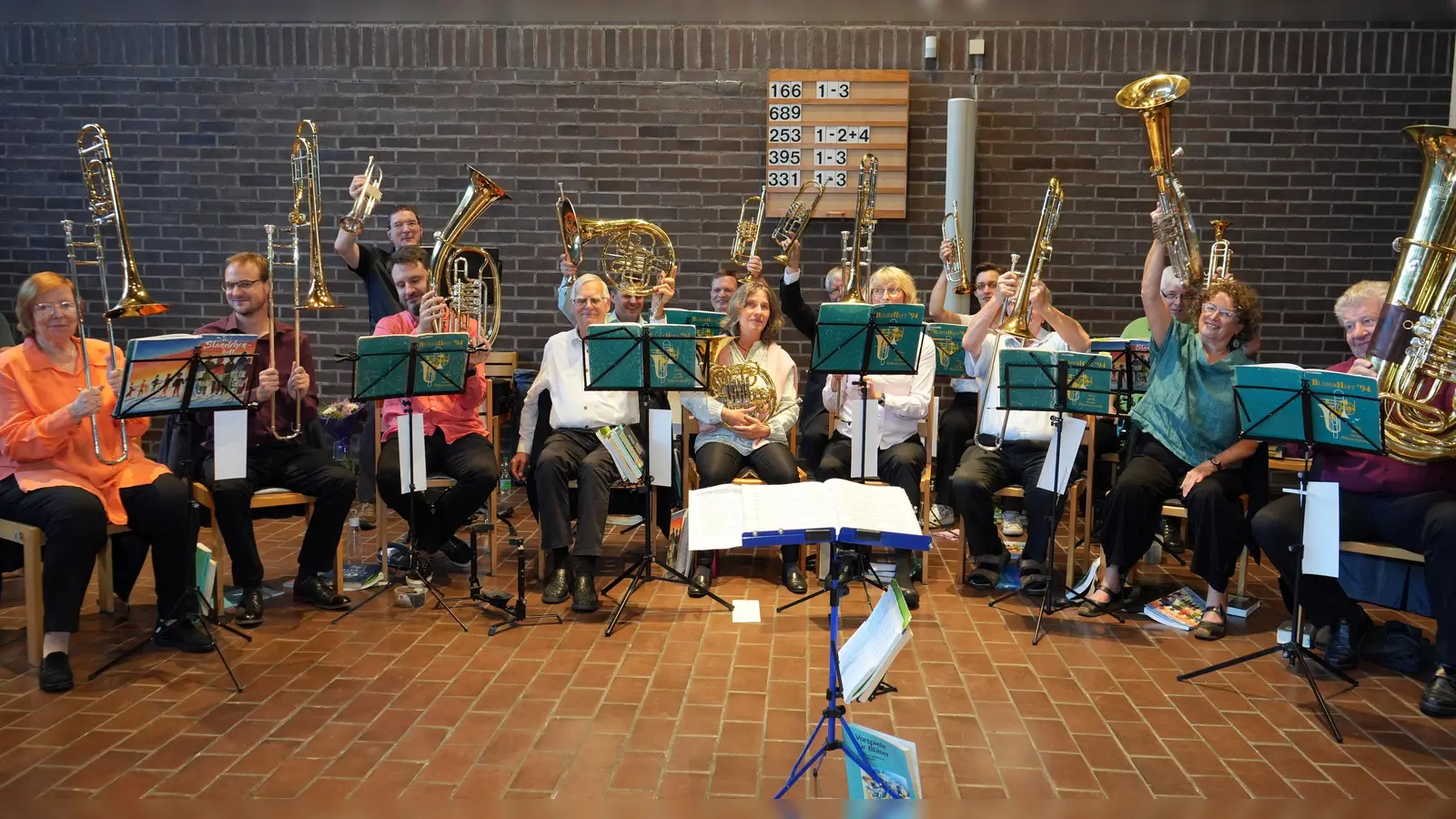 Der Posaunenchor Neuperlach tritt am 26. Juli gemeinsam mit Gospel&amp;more auf. (Foto: Angelika S. Meyer)