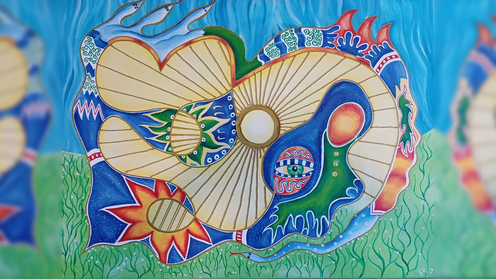 Die gebürtige Münchnerin Angelika Lorenz zeigt die Ausstellung „Verwandlungen”. (Foto: Angelika Lorenz)