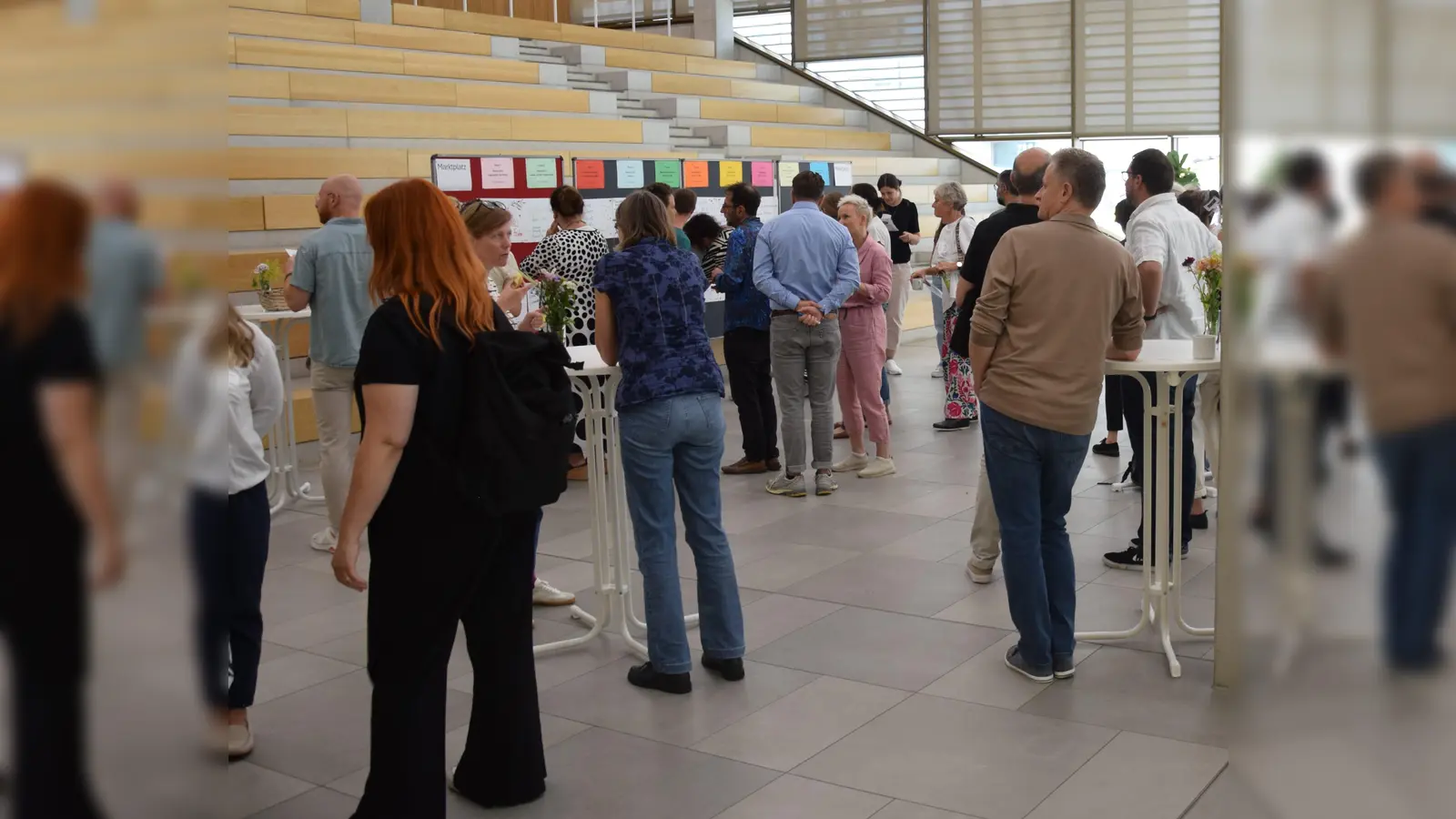 Die Sozialraumkonferenz fand als Open-Space-Veranstaltung statt. (Foto:  München Aktiv für Gesundheite.V. )