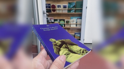 „Knapp daneben” im Bücherfenster an der Ligsalzstraße: Der Roman über den jungen Walter erzählt mitreißend und bissig von Unsicherheit, von Ängsten, von Problemen und von Einsamkeit. (Foto: job)