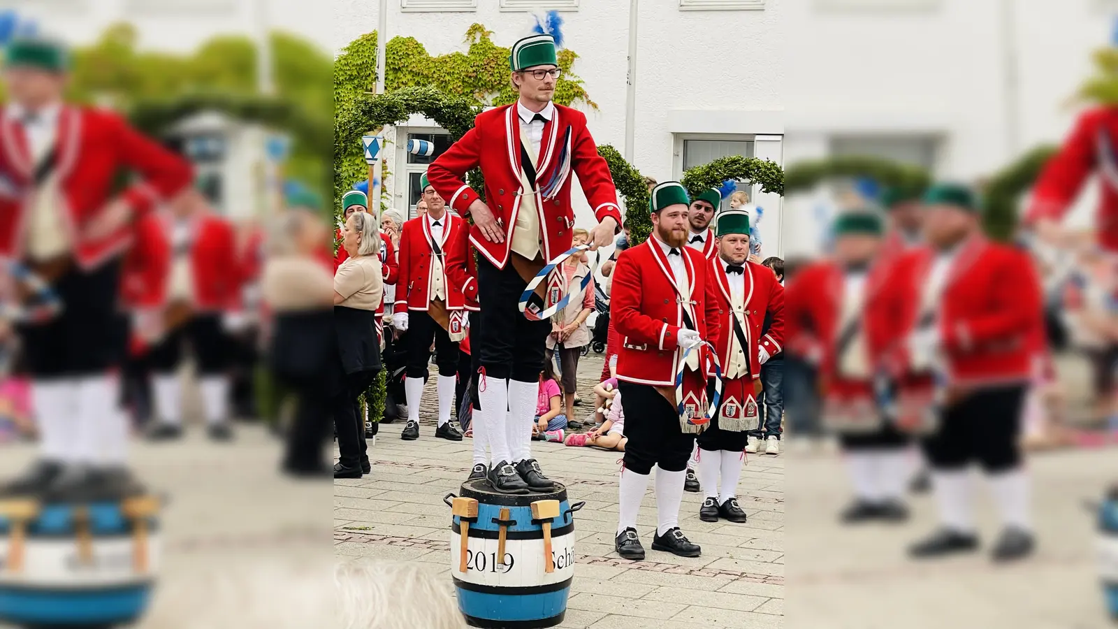 Die Schäffler treten in diesem Jahr wieder auf. (Foto: hw)