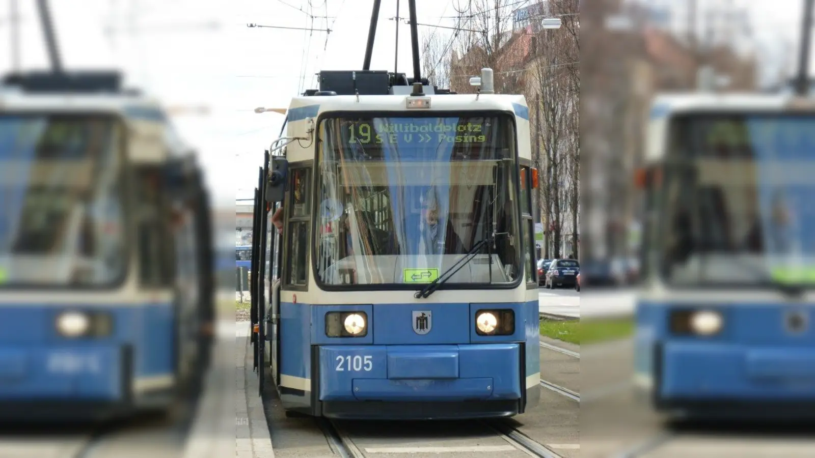 Die Tram 19 fährt wieder durchgehend zwischen Berg am Laim und Pasing, die Haltestellen Karlsplatz und Hauptbahnhof entfallen jedoch. (Foto: kö)