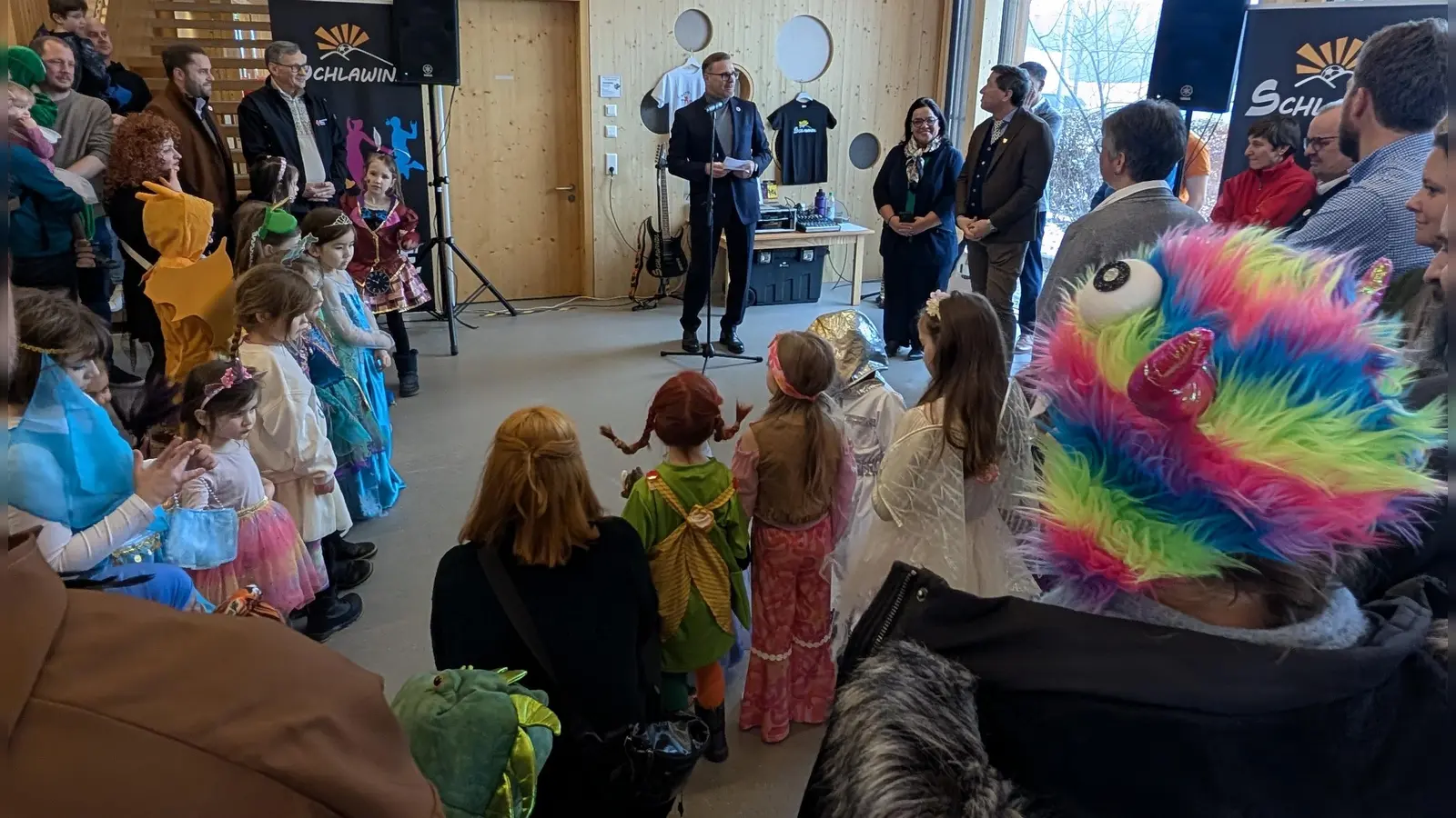 Das gesamte Jubiläum des Kinderhauses stand im Zeichen eines bunten Faschingstreibens. (Foto: Danuta Pfanzelt)