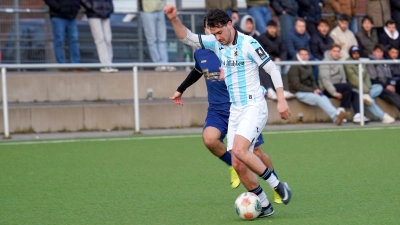 Torschütze zum Ausgleich: Nicolas Barth. (Foto: J. Mentel)