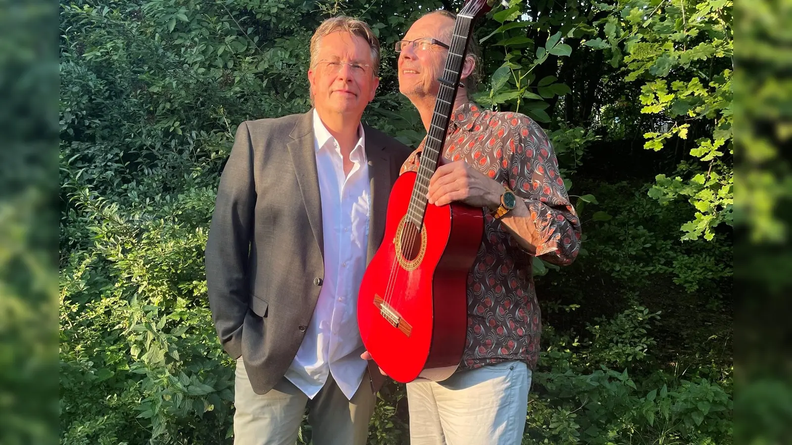 Thomas Kraft und Ricardo Volkert gestalten den Abend.  (Foto: Ricardo Volkert)