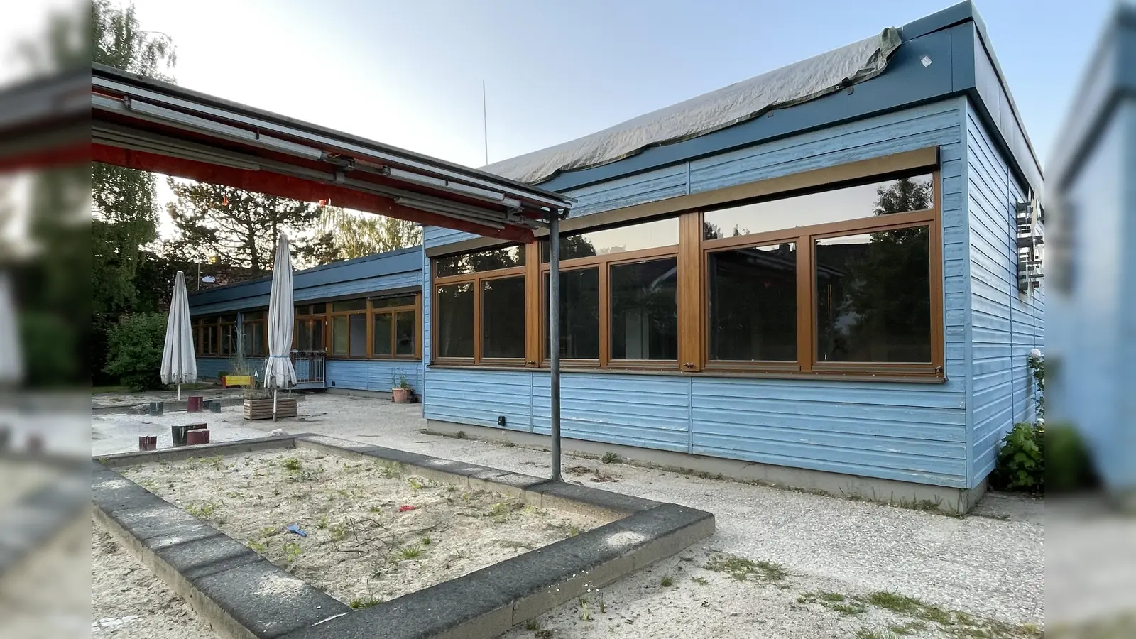 Der Kindergarten an der Waldstraße in Gilching ist derzeit verwaist. (Foto: pst)