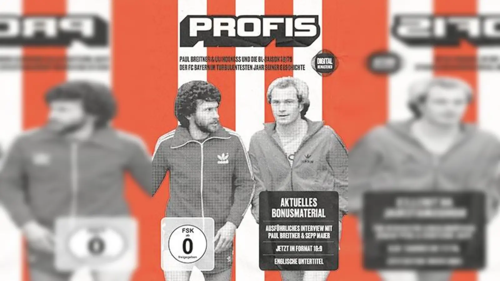 Profis: Laufzeit 90 Minuten zzgl. etwa 90 Minuten Bonusmaterial (Interviews mit Paul Breitner und Sepp Meier). (Foto: Cover)