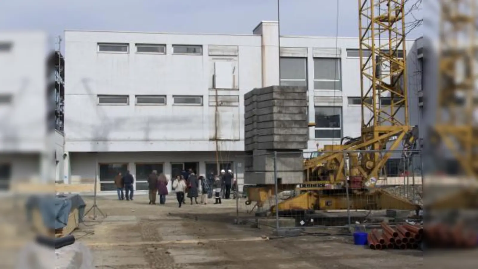 Während der Bauphase wird es sicher für Schüler und Lehrer einige Unannehmlichkeiten geben. (Foto: Eva Schraft)