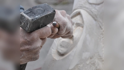 Kunst in Nahaufnahme – das gibt es bei den Germeringer Werktagen. (Foto: Lenk)