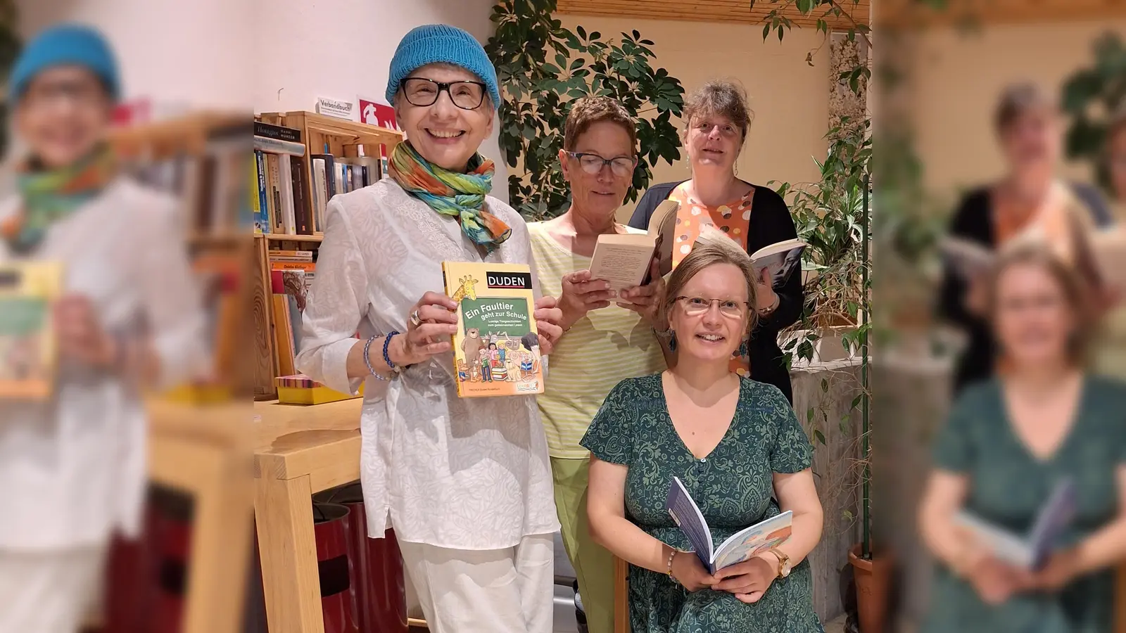 Das Vorlese-Team freut sich auf viele kleine und große Zuhörerinnen und Zuhörer. (Foto: St. Stephan)