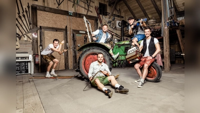 Die Lausbuam stehen bei der Zeltparty der Schützengesellschaft am Freitag, 5. September, ab 19 Uhr auf der Bühne. Karten kosten 8 Euro. (Foto: Band)